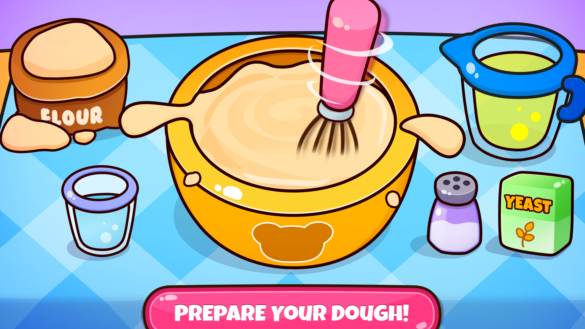 Screenshot of Pizza maker kids cooking games