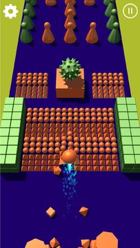 Color Dot 3D : Ball bump game Game Screenshot