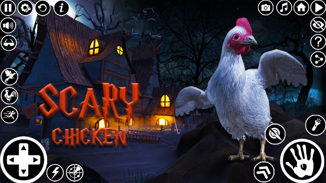 Scary Chicken Feet Horror Game Game Screenshot
