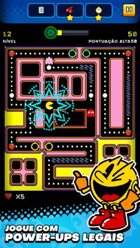 Captura de Tela do Jogo PAC-MAN