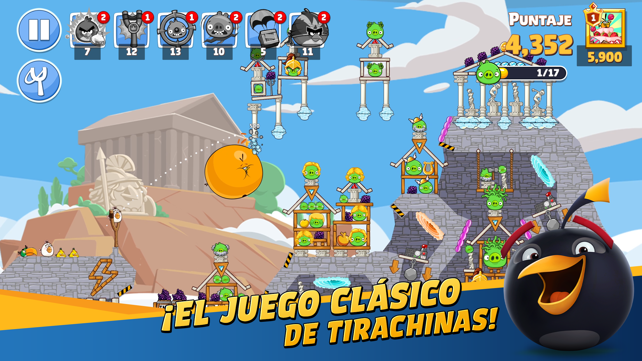 Captura de Pantalla del Juego Angry Birds Friends