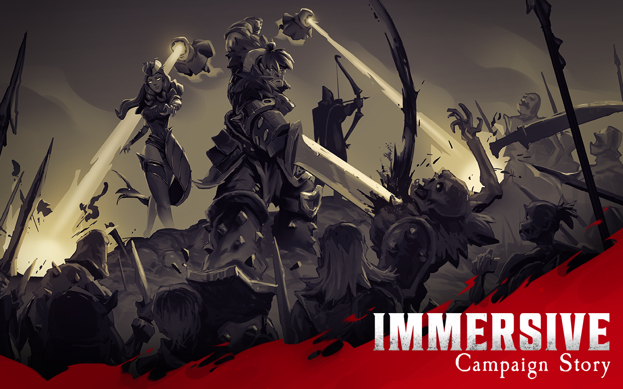 Grimguard Tactics: Fantasy RPG Game Screenshot