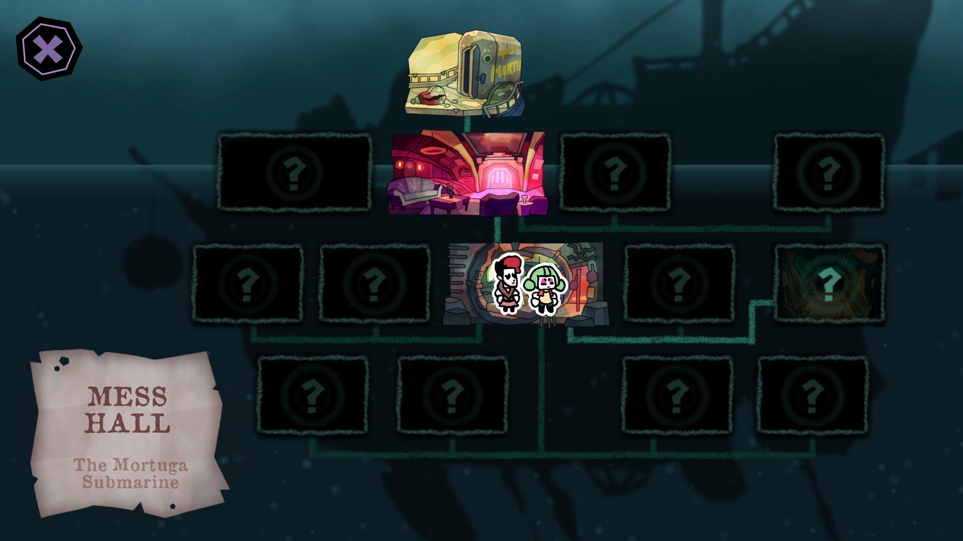 The Mermaid Mask ゲームのスクリーンショット