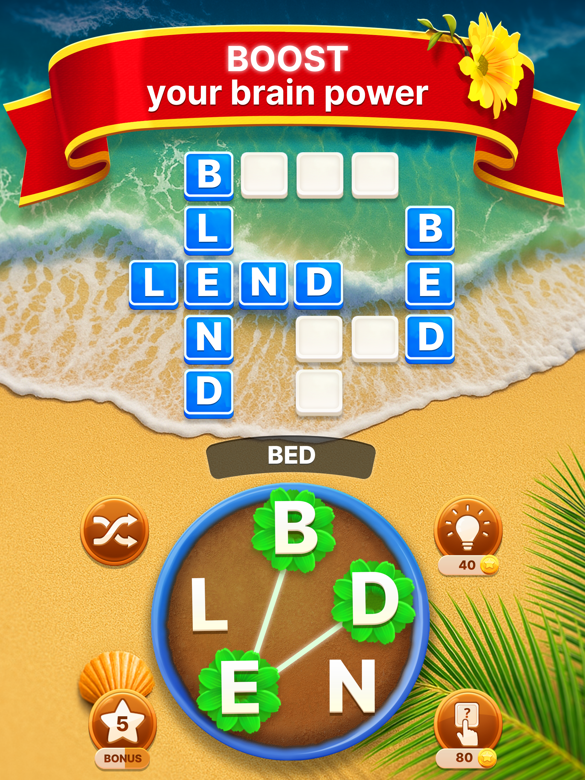 Word Garden : Crosswords Game Screenshot