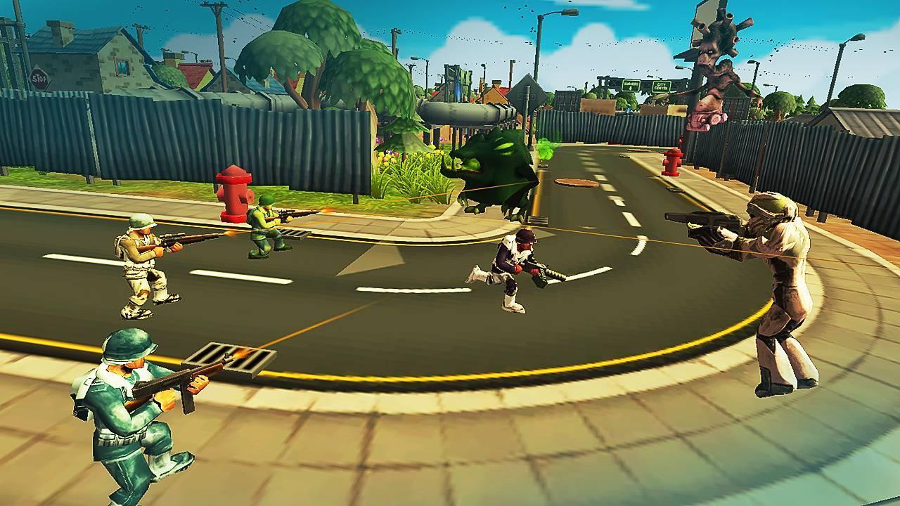 Army vs Aliens: Invasion Earth Game Screenshot