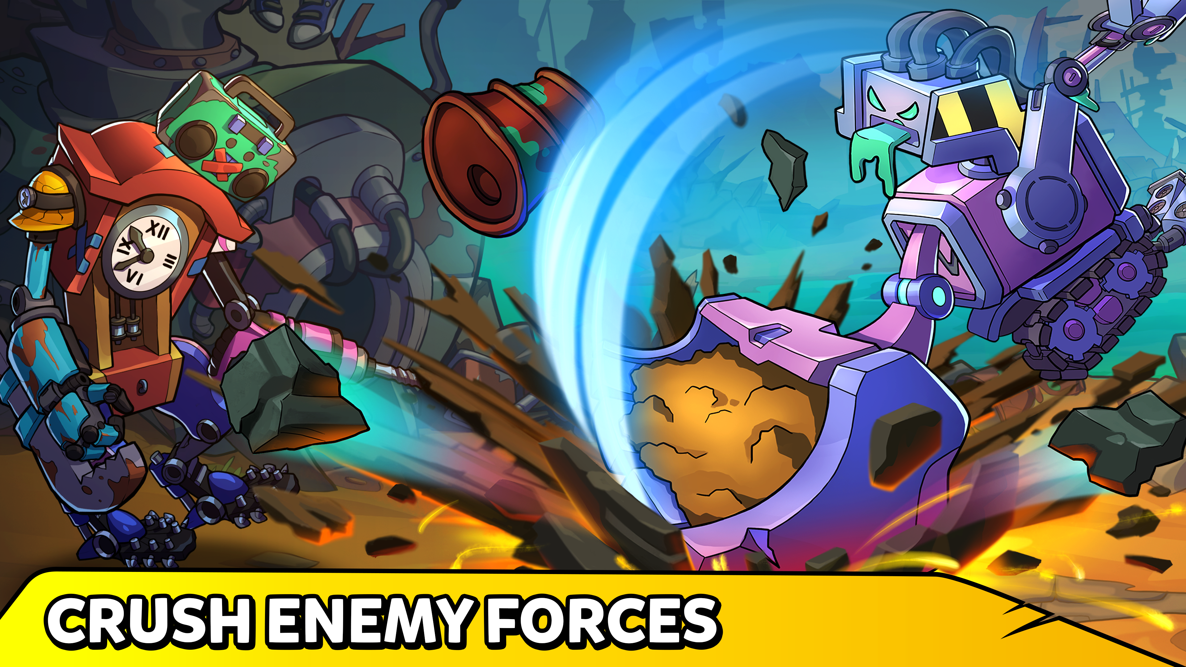 Junkineering: Robot Wars RPG Game Screenshot