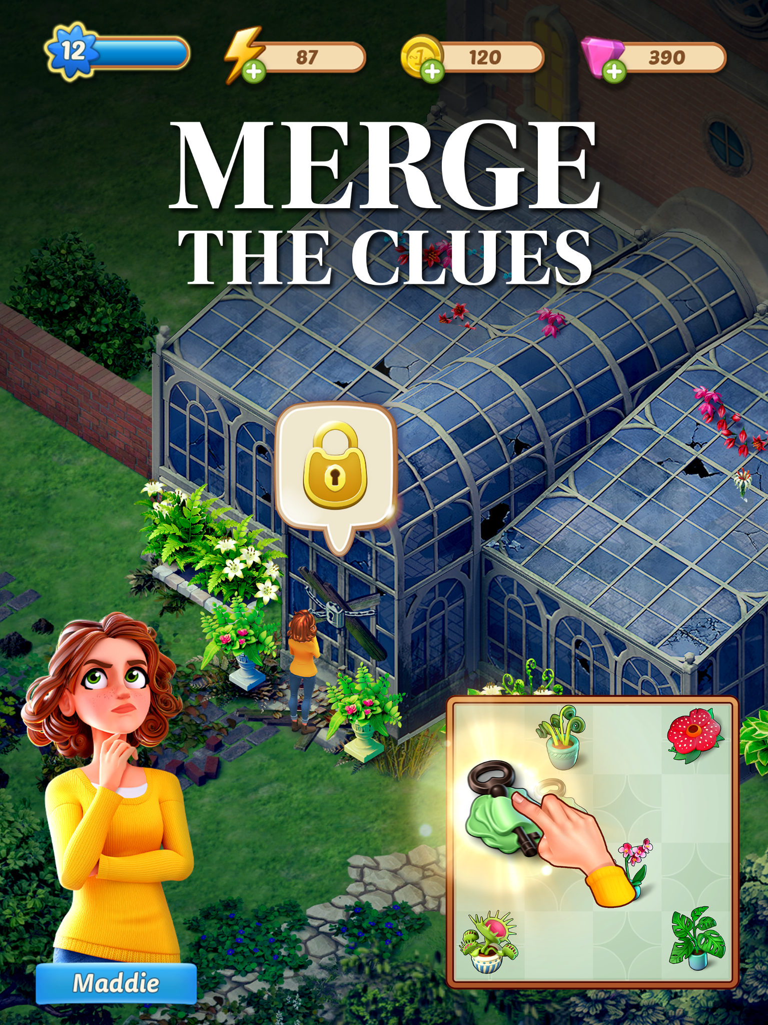 Merge Mansion: Mystery & Story Game Screenshot