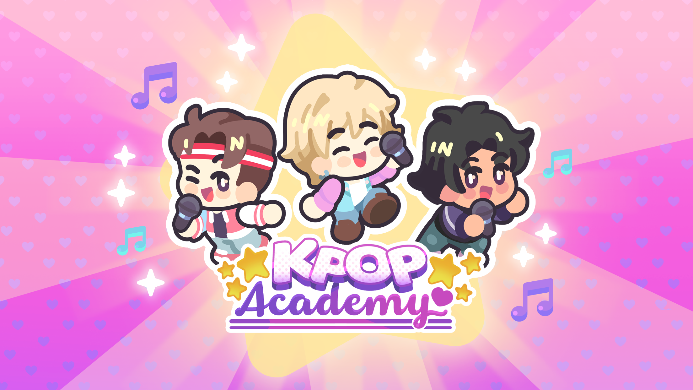 Cuplikan Layar Game K-Pop Academy