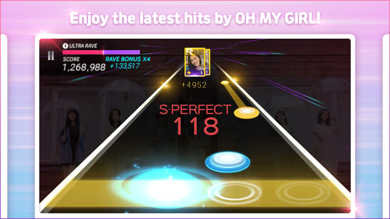 SUPERSTAR OH MY GIRL Game Screenshot