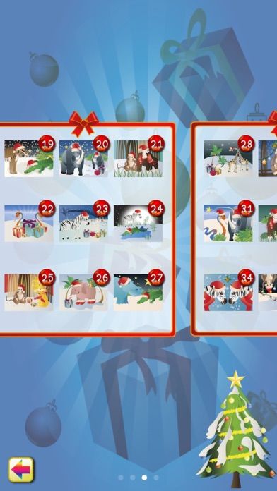 성탄절 퍼즐 | 크리스마스 정글 동물 조각그림 PRO 게임 스크린 샷