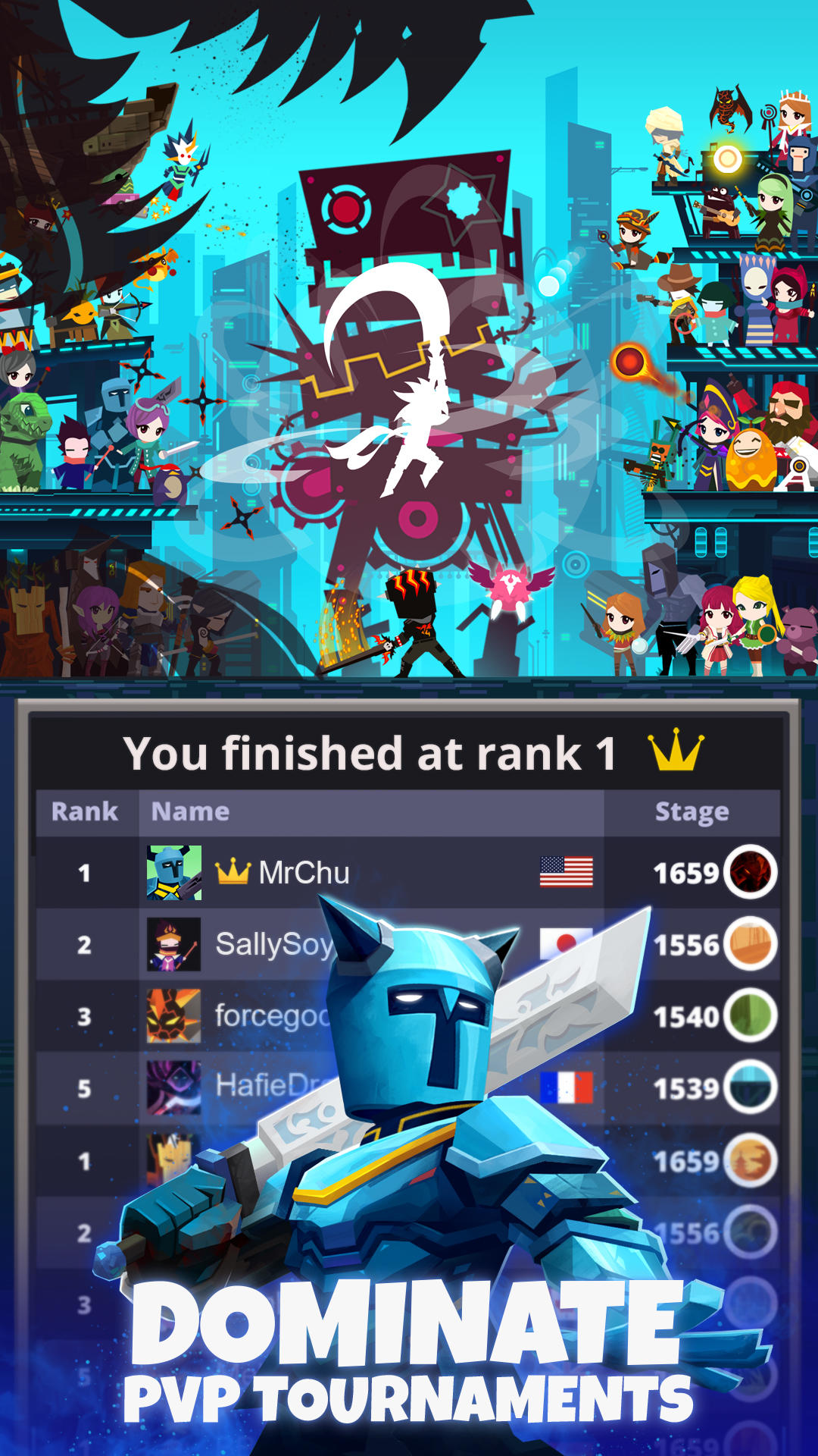 Tap Titans 2: Clicker Idle RPG ภาพหน้าจอเกม