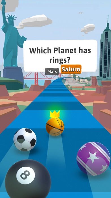 Trivia Race 3D - Roll & Answer screenshot game