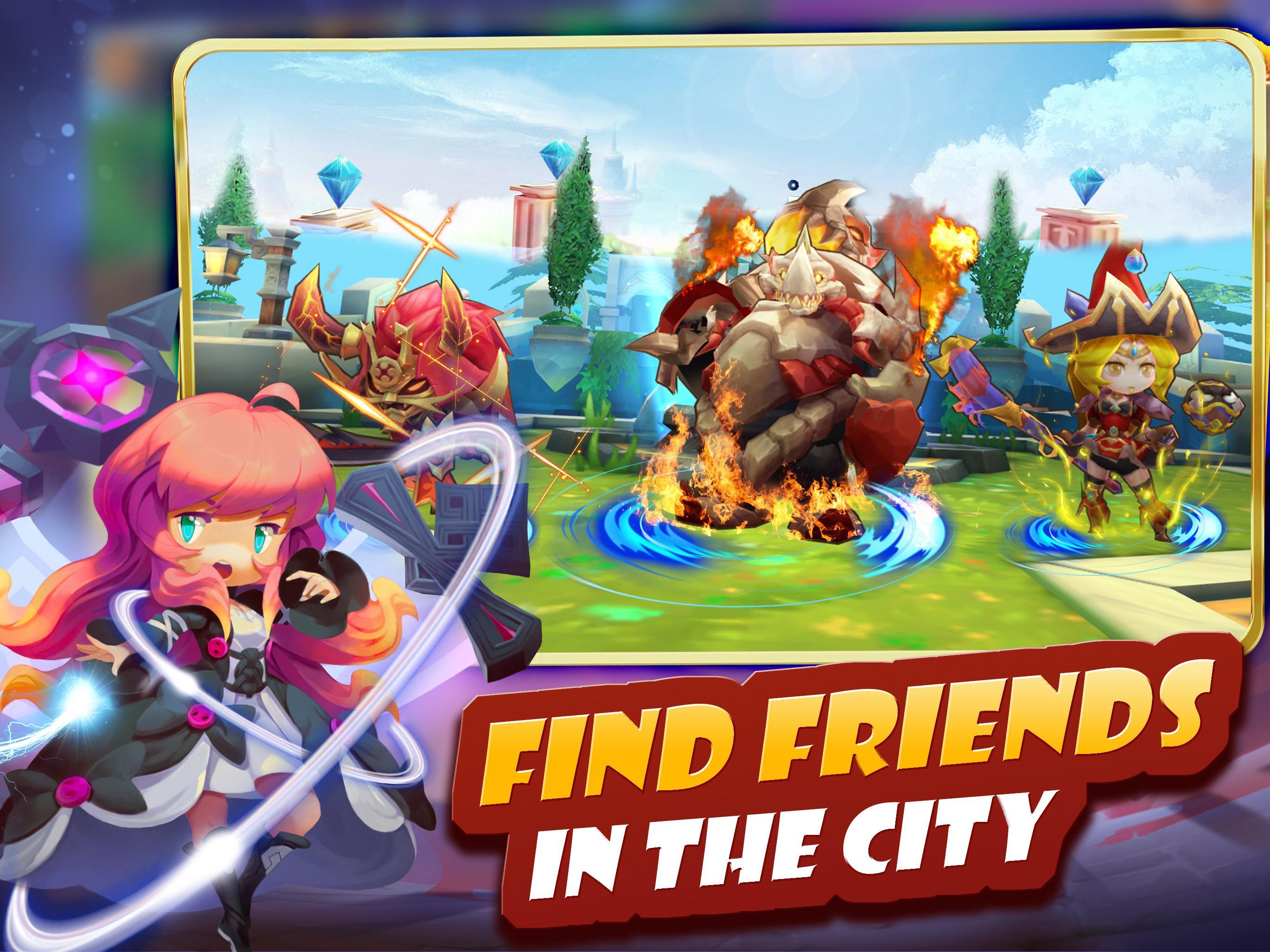 Final Destiny: Summoners' Fantasy Wars 3D MMORPG Game Screenshot