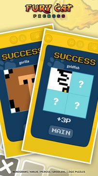Picross FuryCat - Nonograms Game Screenshot