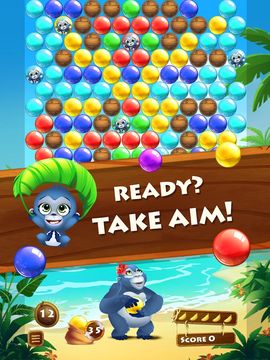 Jungle POP Bubble Shooter Game Screenshot