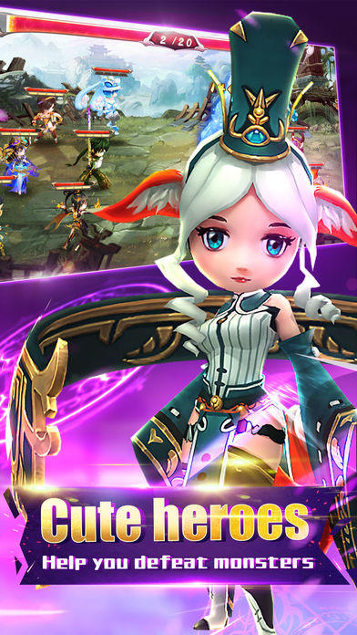 Cuplikan Layar Game Heroes of 3 Kingdoms