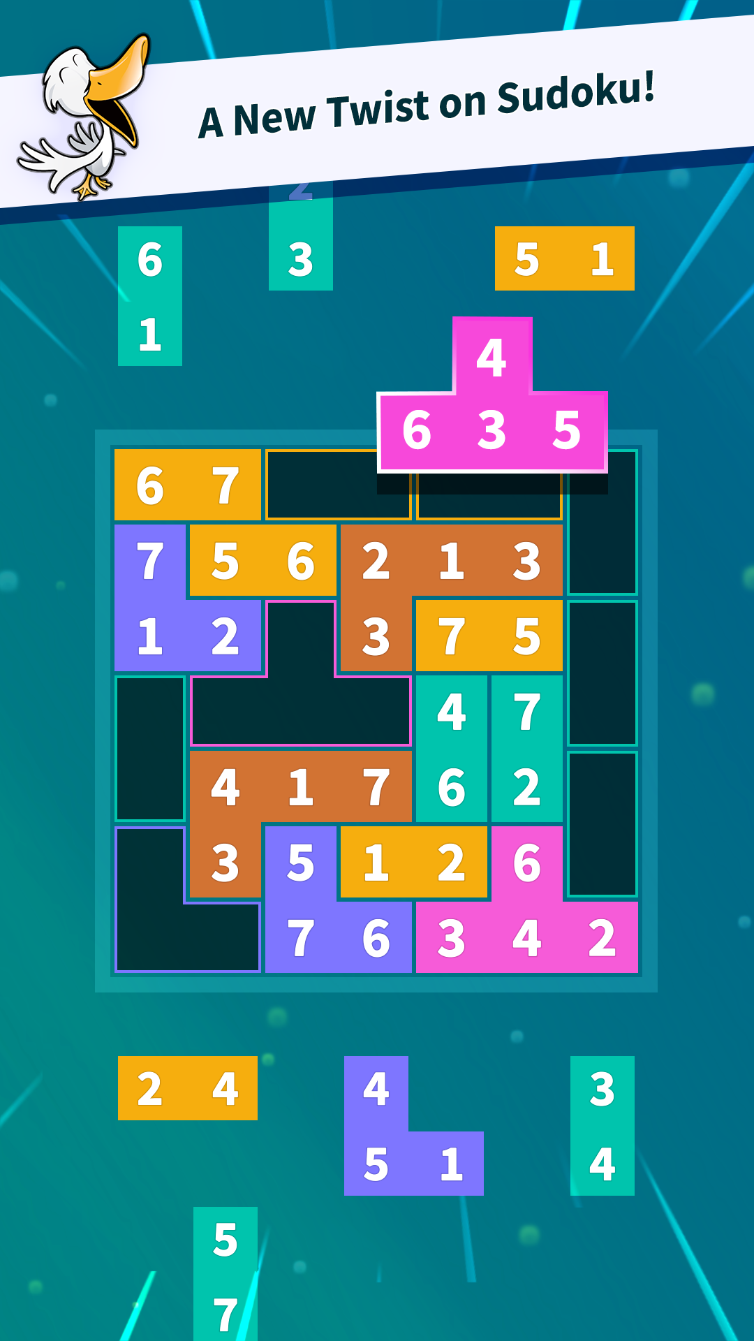 Screenshot 1 of លំហូរសម៖ Sudoku 1.2.2