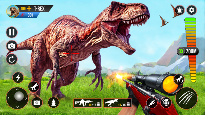 Охота На Динозавров Охотничья Игра Мобильная Версия Андроид IOS.