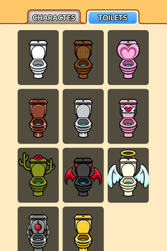 Slice Bridges: Rush To Toilet Game Screenshot