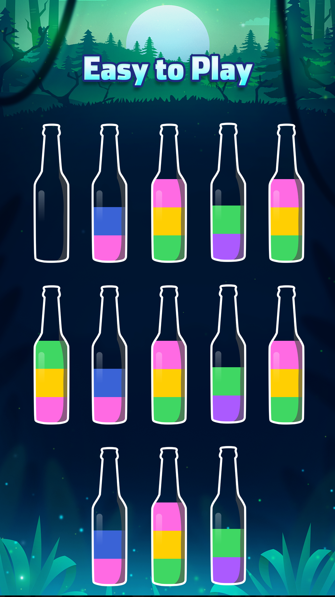 Screenshot of Water Puzzle - Color Sort