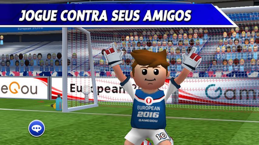 Captura de Tela do Jogo Perfect Kick - futebol