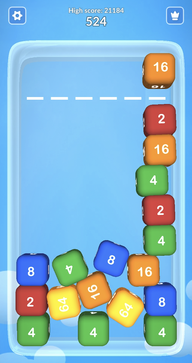 2048 Merge Cubes 3D x2 blocks android iOS apk download for freeTapTap