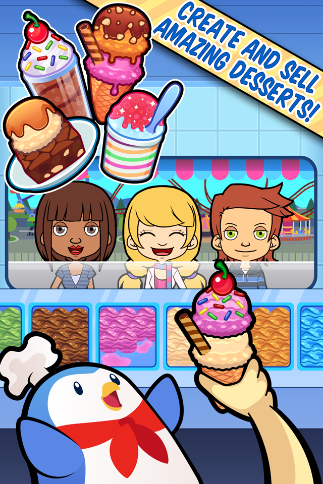 Screenshot 1 of माई आइसक्रीम ट्रक: फूड गेम 3.3.4