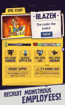 Dungeon, Inc.: Idle Clicker Game Screenshot