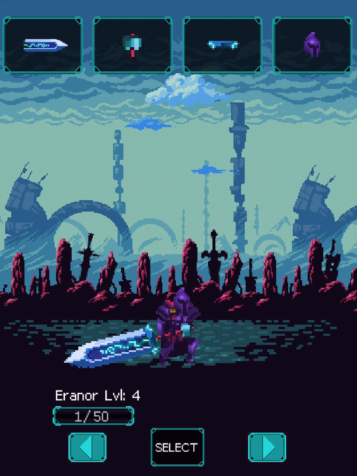 Ultra Blade Game Screenshot
