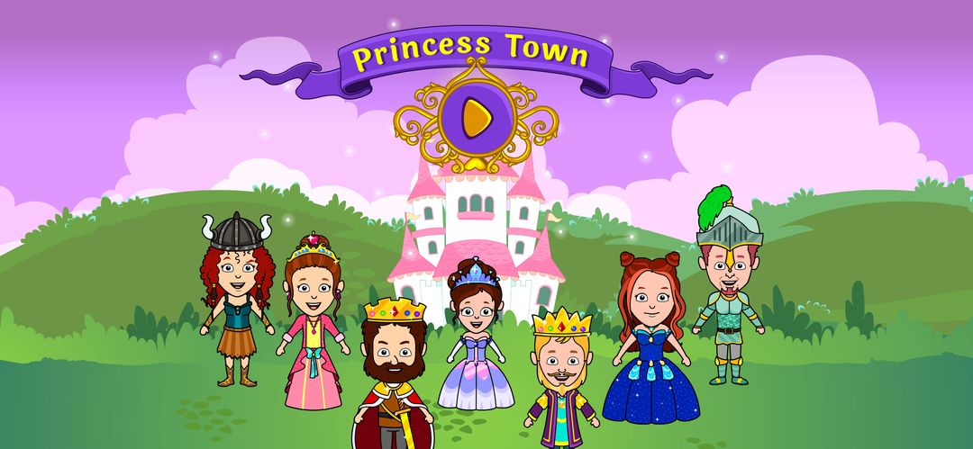 我的Tizi公主城鎮 - 娃娃屋城堡遊戲遊戲截圖