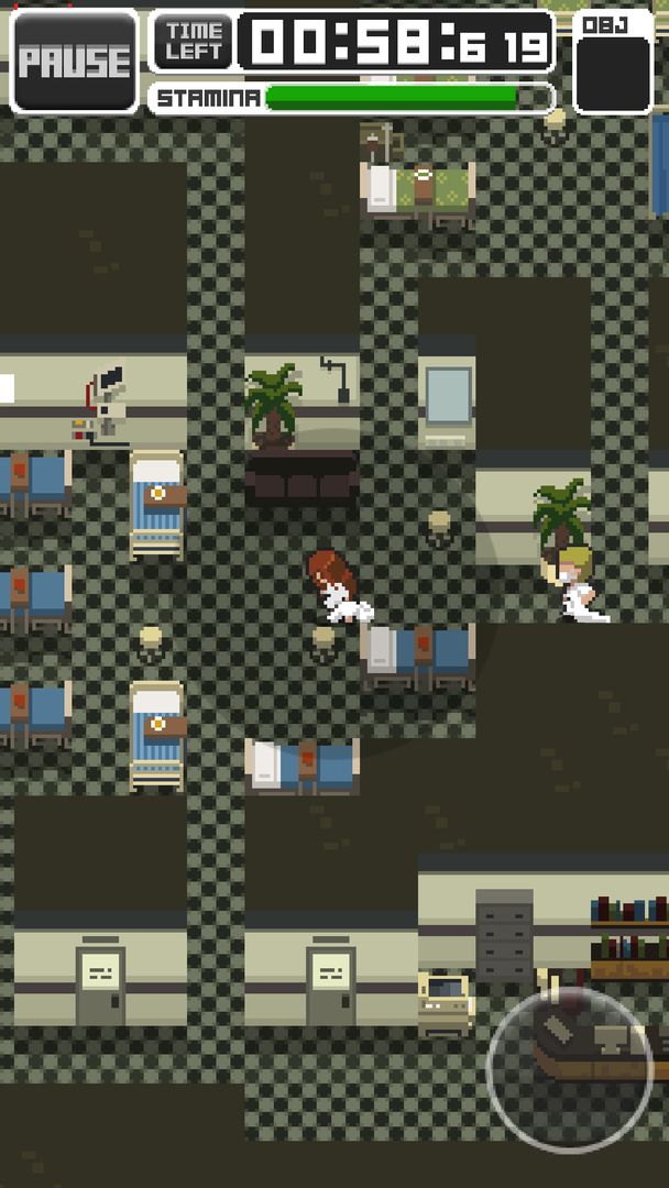 Completely Free Pixel Stealth Action: ESCAPEE GO! screenshot game