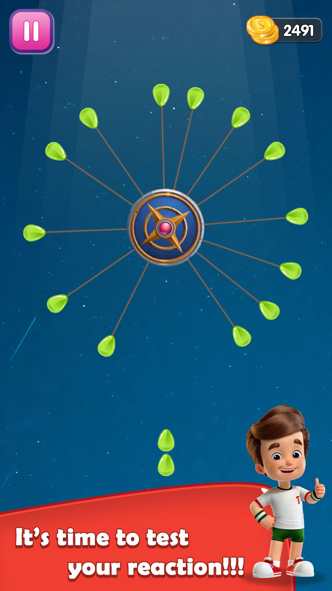 aa Games: Pinit Spin Circle ภาพหน้าจอเกม