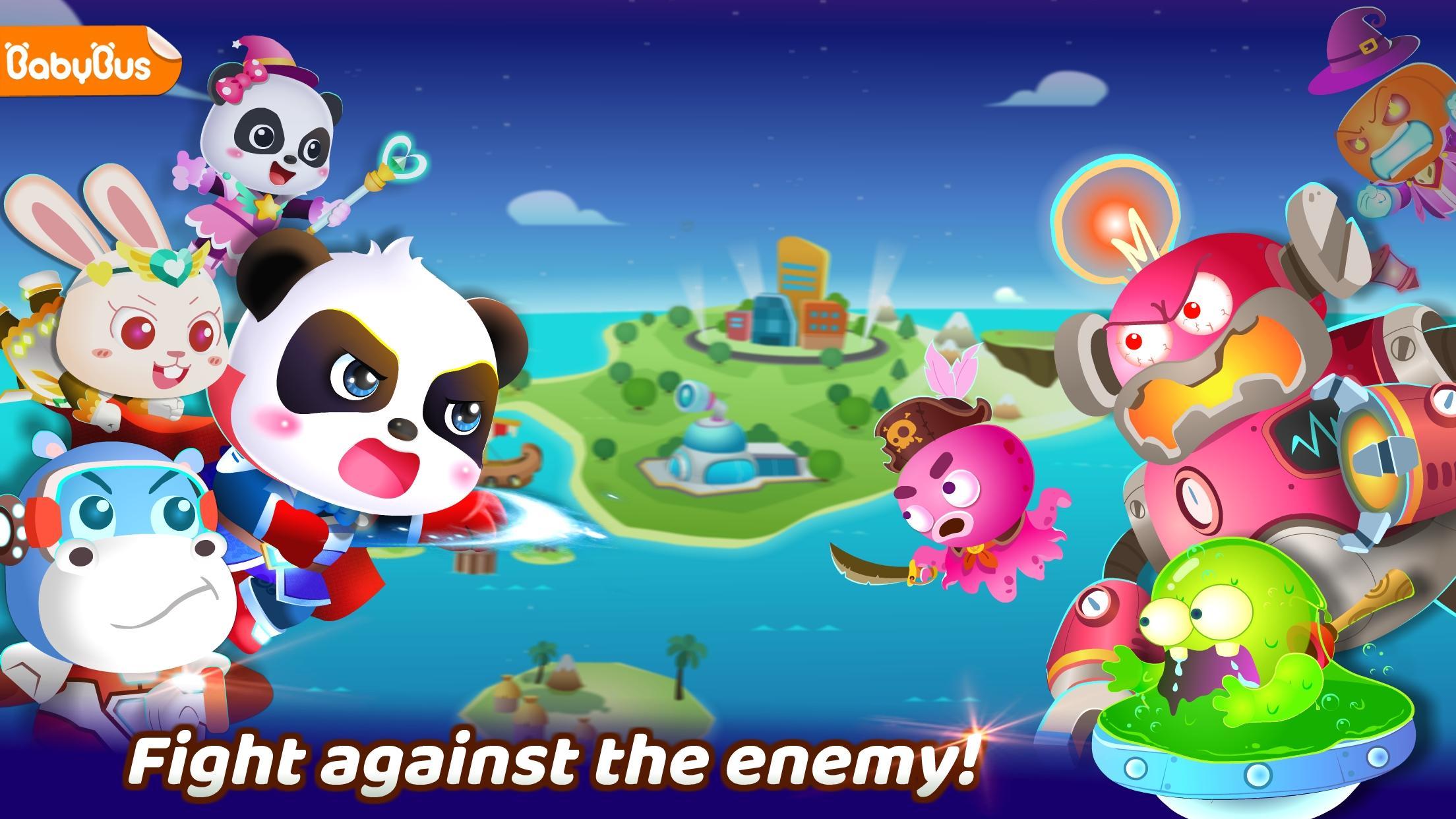 Little Panda's Hero Battle Game Screenshot