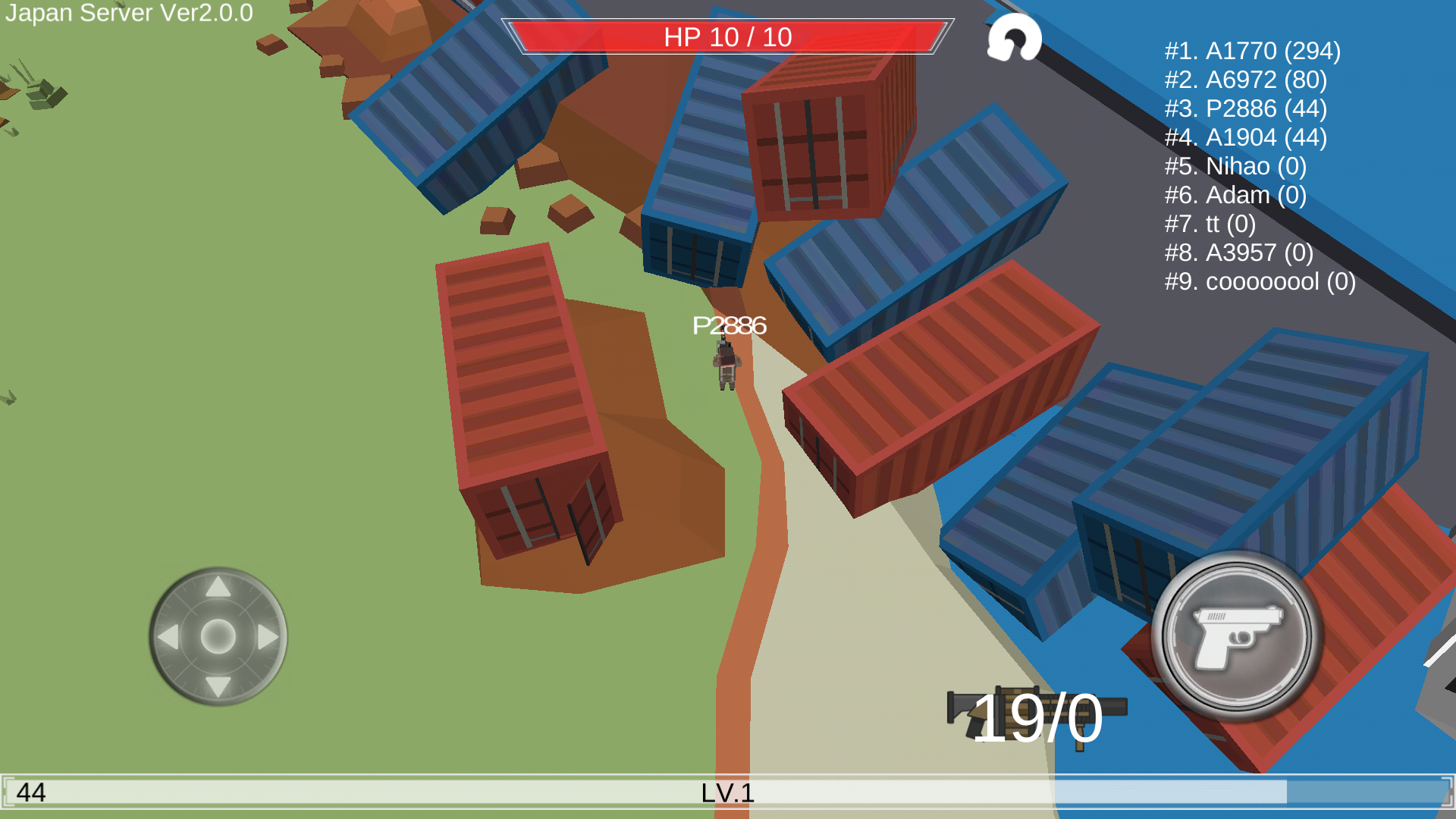 looz.io ゲームのスクリーンショット