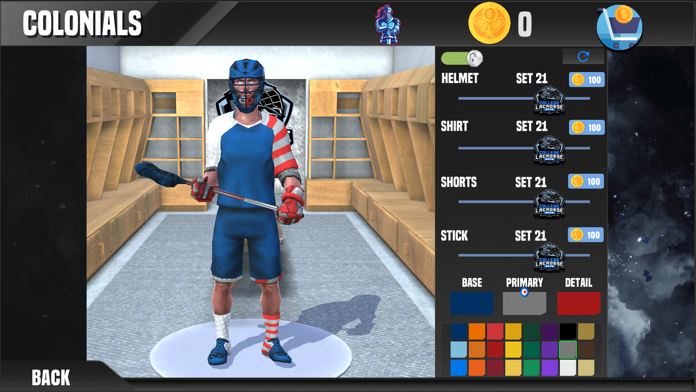 College Lacrosse 2019 Game Screenshot
