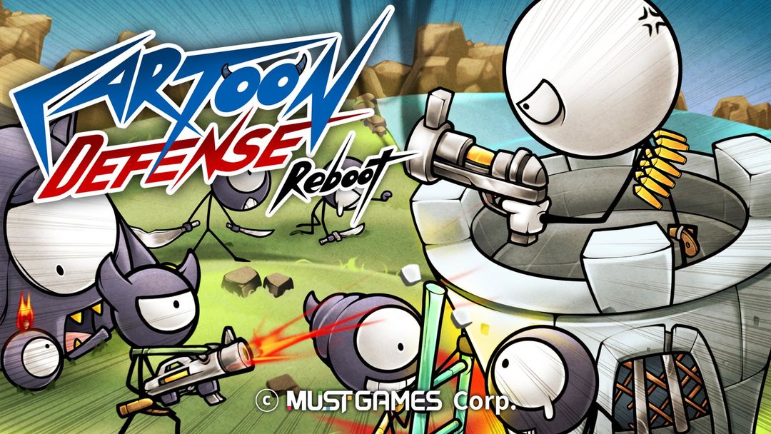 Cartoon Defense Reboot - Tower Defense 게임 스크린 샷