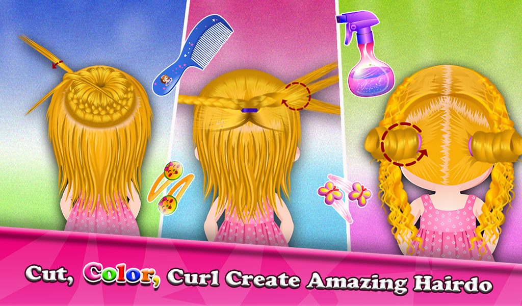 Baby Hazel Hair Day ゲームのスクリーンショット