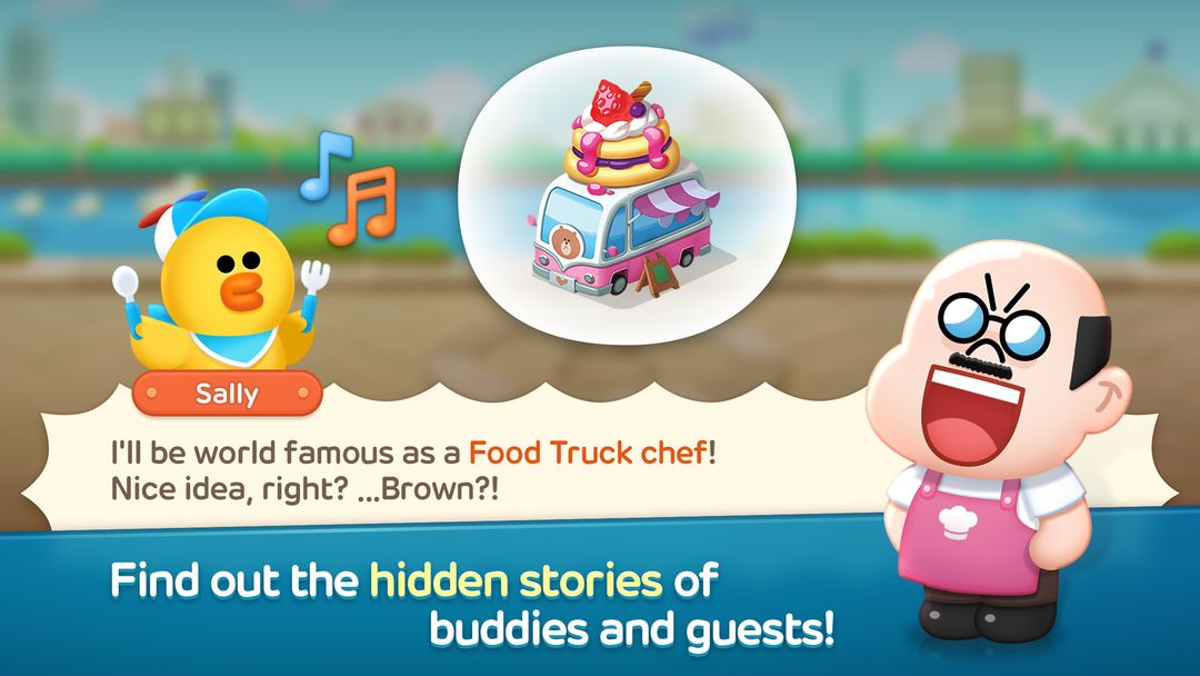 Screenshot of LINE CHEF A cute cooking game!