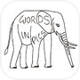 Icon of Words in Pics - Drawing Puzzle