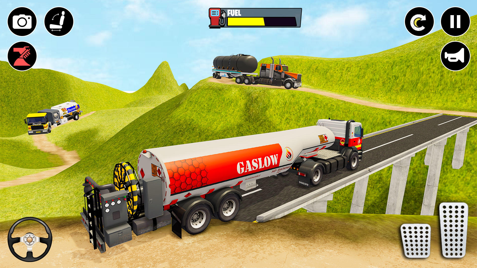 Скриншот игры Oil Tanker: Truck Driving Game