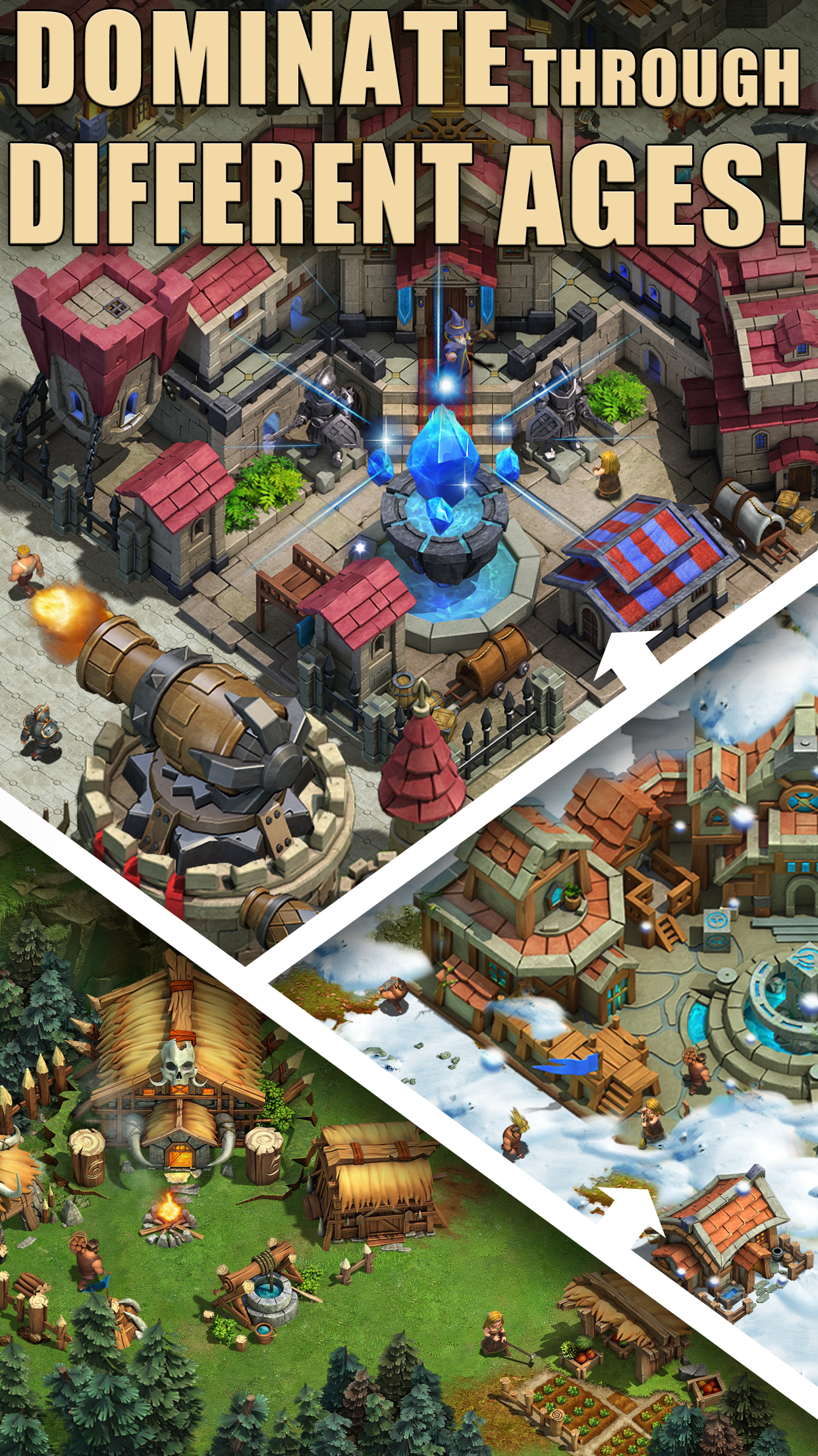 Captura de Tela do Jogo War Ages - Legend of Kings