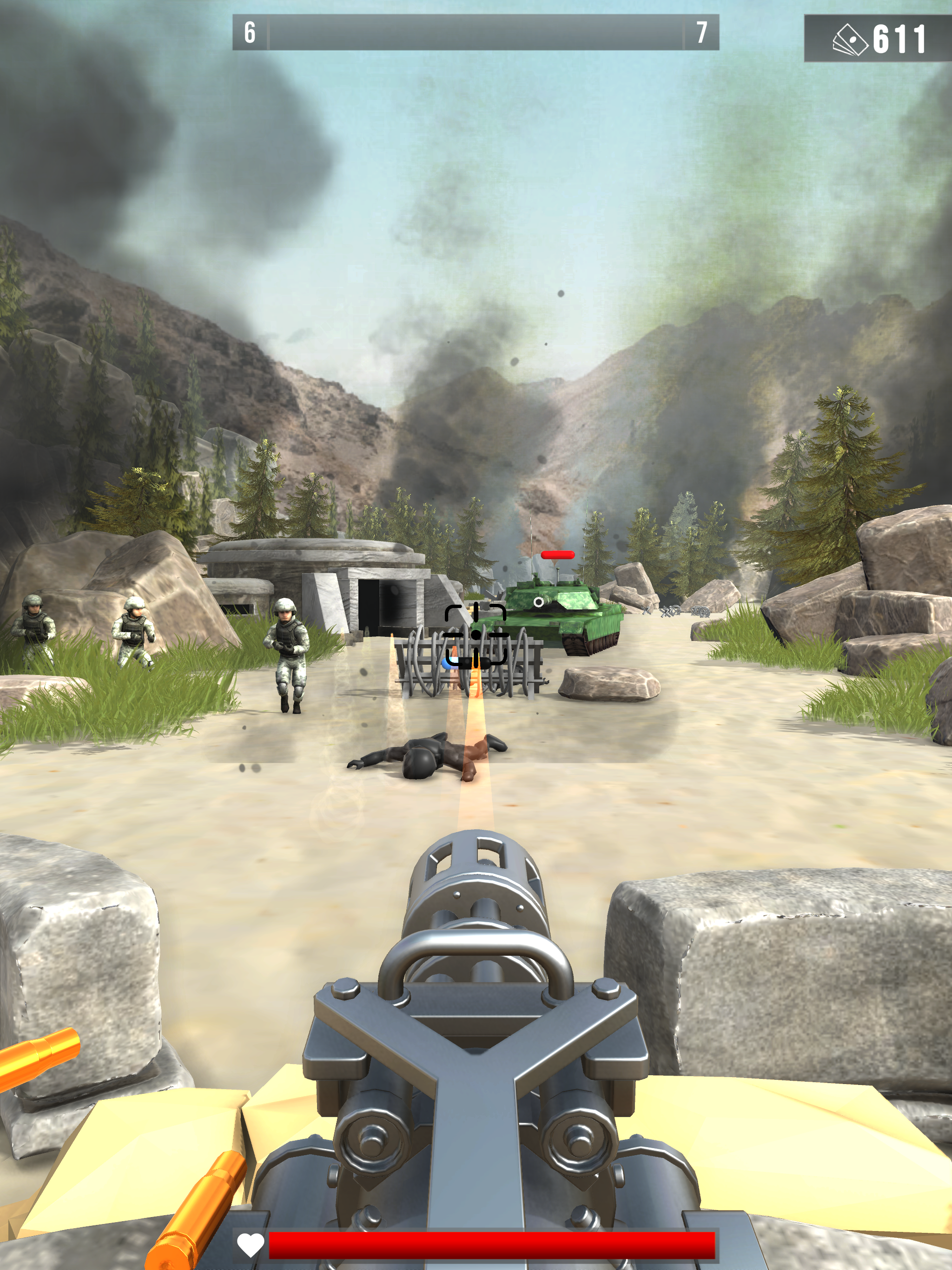 Infantry Attack: War 3D FPS screenshot game