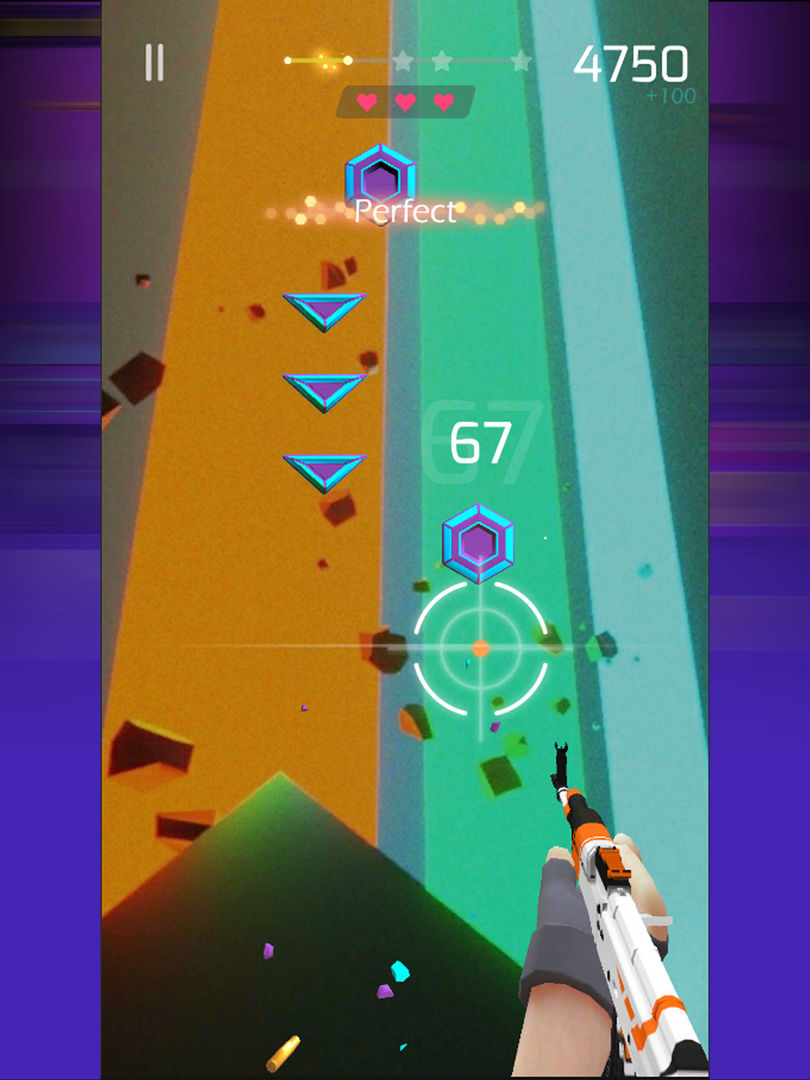 Screenshot of Beat Shooter