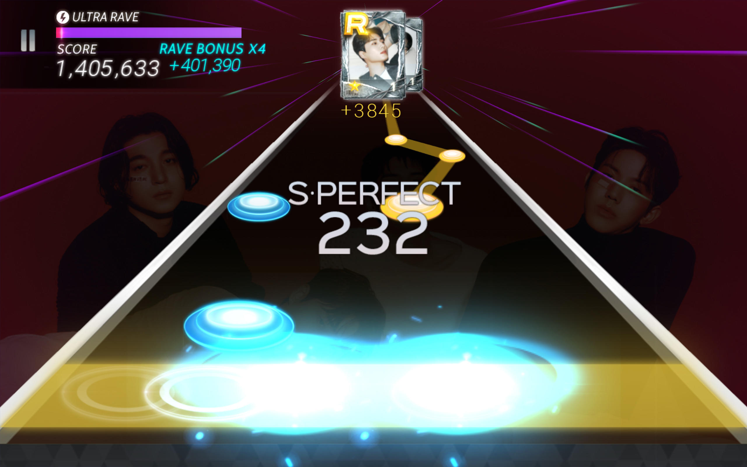 SUPERSTAR JYPNATION Game Screenshot