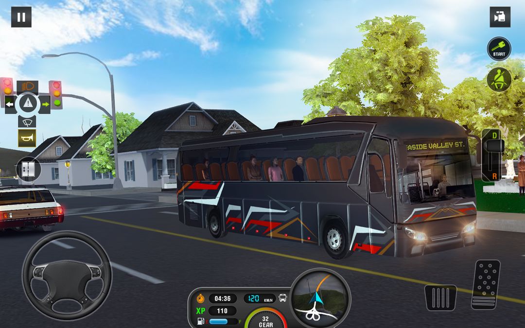 城市教練巴士遊戲：模擬器遊戲截圖