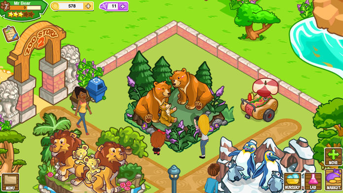 Zoo Story 2™ - Best Pet and Animal Game with Friends! 게임 스크린 샷