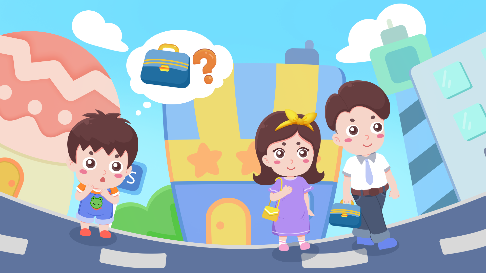 宝宝去上班 Game Screenshot