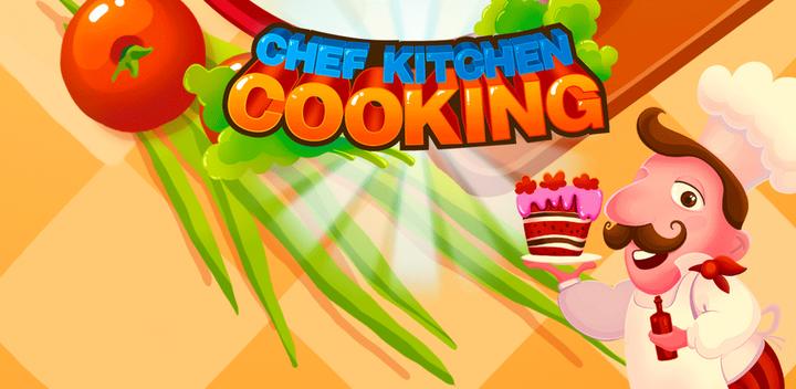 Banner of chef cucina cottura: match 3 