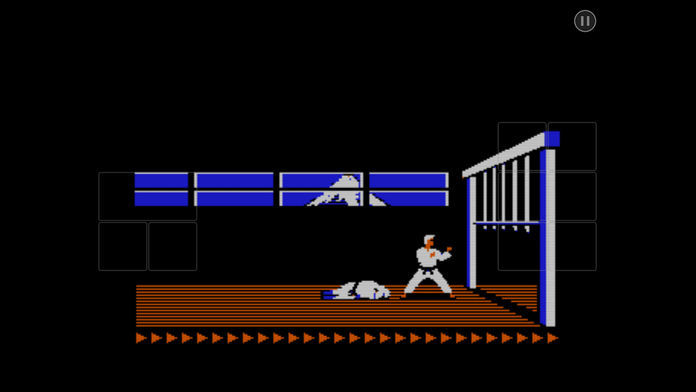 Karateka Classic ภาพหน้าจอเกม