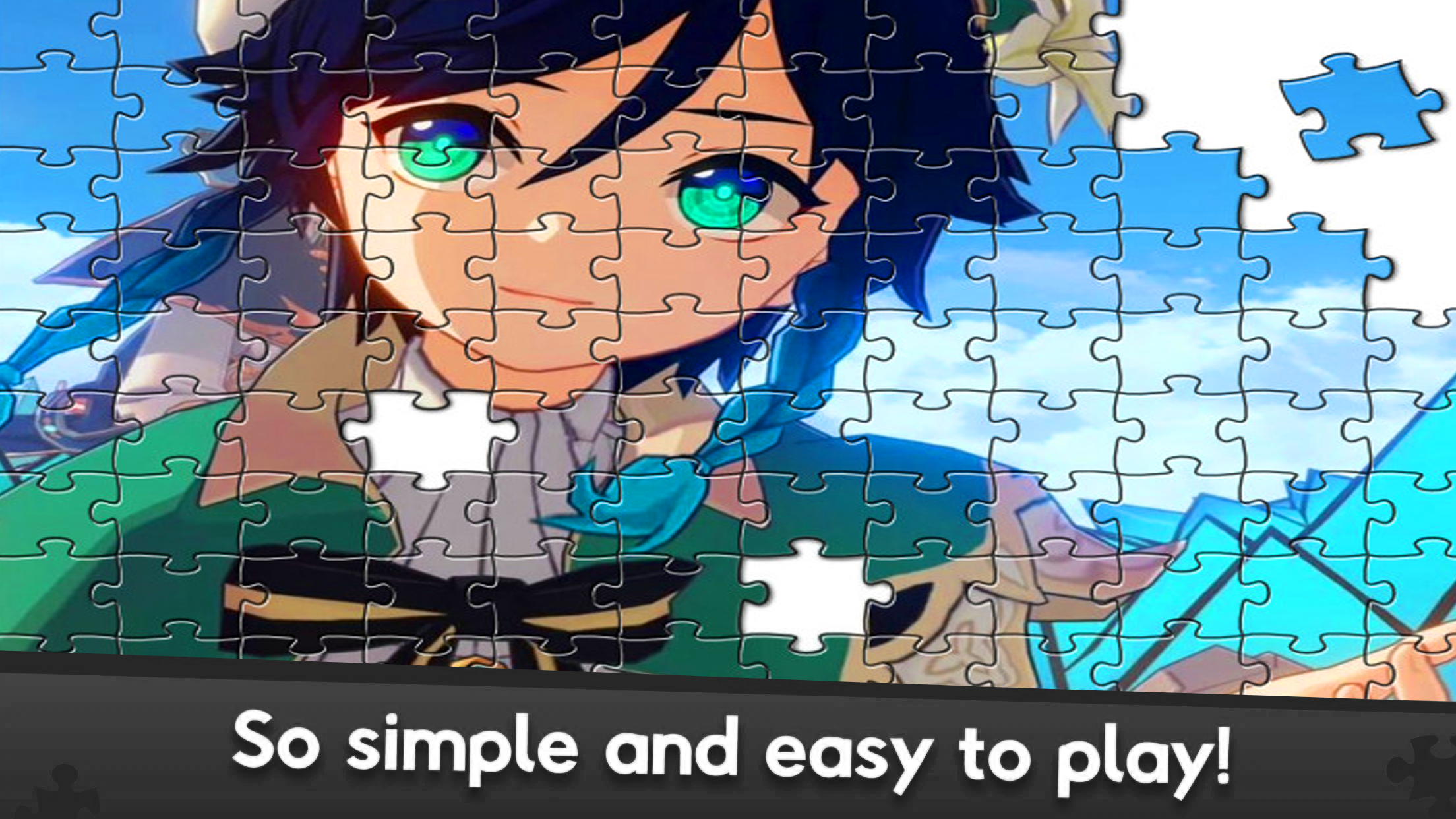 My Genshin Anime Jigsaw Puzzle ゲームのスクリーンショット
